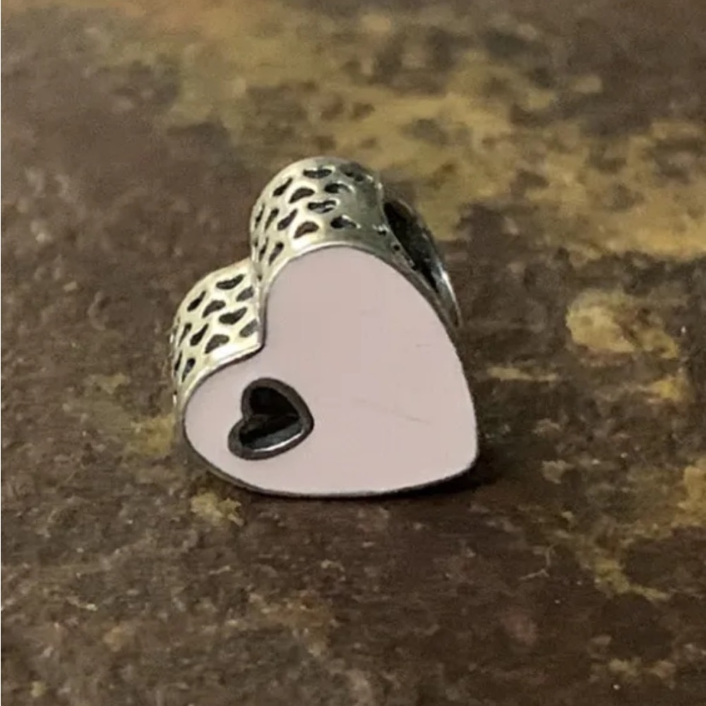 Authentic Pandora Sweet Love Heart Valentines Day Wife Charm S925 Ale